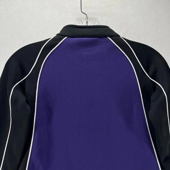 Charles River Sport Jacket Girls Sz M Olympian Warm Up Full Zip Athletic Purple - Picture 5 of 11